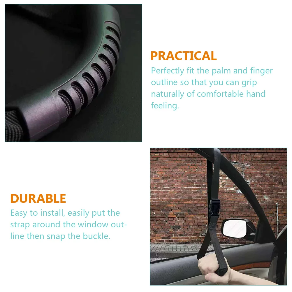 Car Handle Professional Standing Aid Door Assist Grab Grip Strap for Elderly Vehicle Support Cars