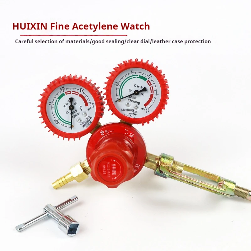 High Pressure Acetylene Reducer for Welding Parts Acetylene Pressure Reducing Valve Acetylene Pressure Regulator