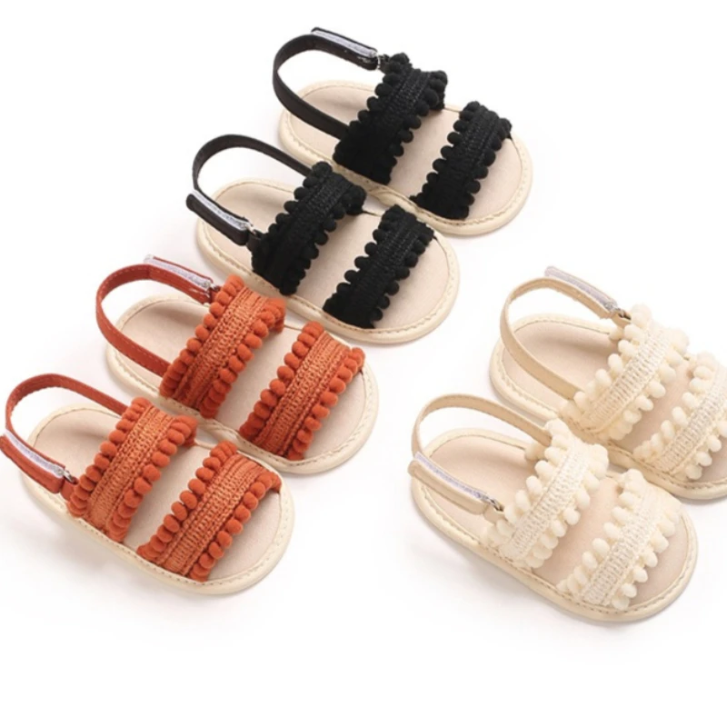 

Baby Girl Walking Sandals2026New Korean Version Child Comforta Soft Shoes Fashion Child Anti Slip Leisure Walking Summer Sandals