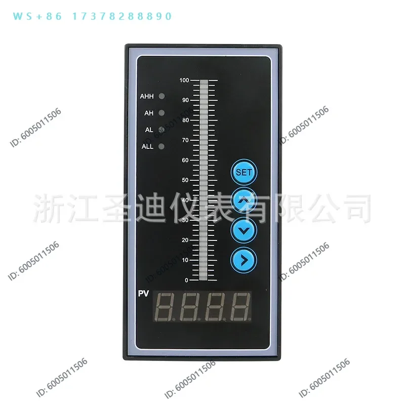Digital Display Regulator Water Level Light Column Display Liquid Level Thermocouple SDT803 Intelligent Single Light Column