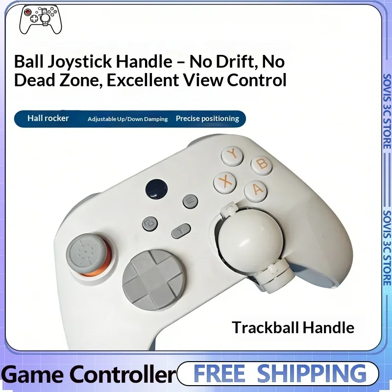 Trackball Mouse Game Controller Wired FPS Controller DIY Mobile Gaming Controller With Gyroscope Gaming accessories
