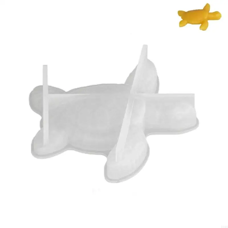 H8WB Silicone Turtles Casting Mold for Candle, Resin, and Plasters, Recyclable Detailed Sea Turtles Mold for DIY Home Decors