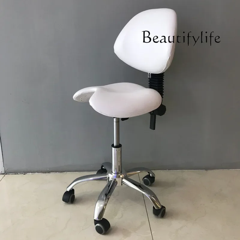 M Saddle Stool Multifunctional Tattoo Rotating Lifting Fashion Computer Beauty Salon Nail Chair Big Work Stool