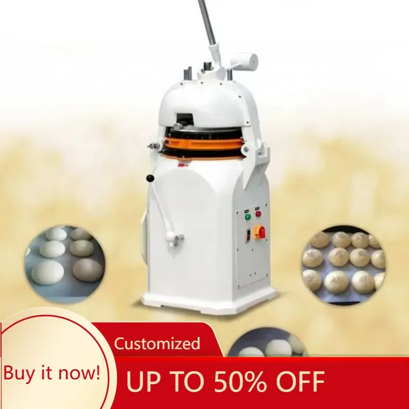 FL Cutter Commercial Bakery Bread Dough Ball Bun Making Machine Semi Automatic Dough Divider Rounder Machine Customized