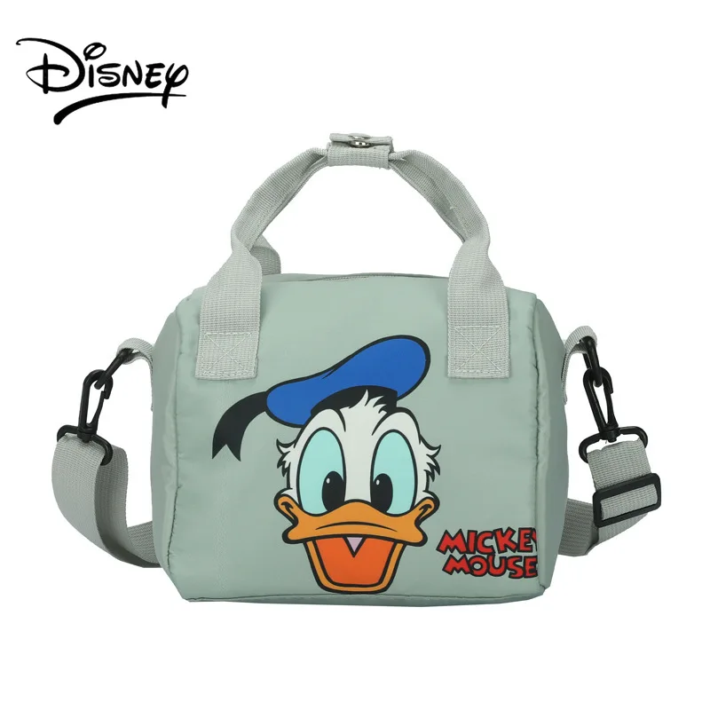 Disney mickey bolsa de ombro para a menina menino crianças dos desenhos animados mickey mouse bonito anime moda bolsas presente mensageiro mini saco