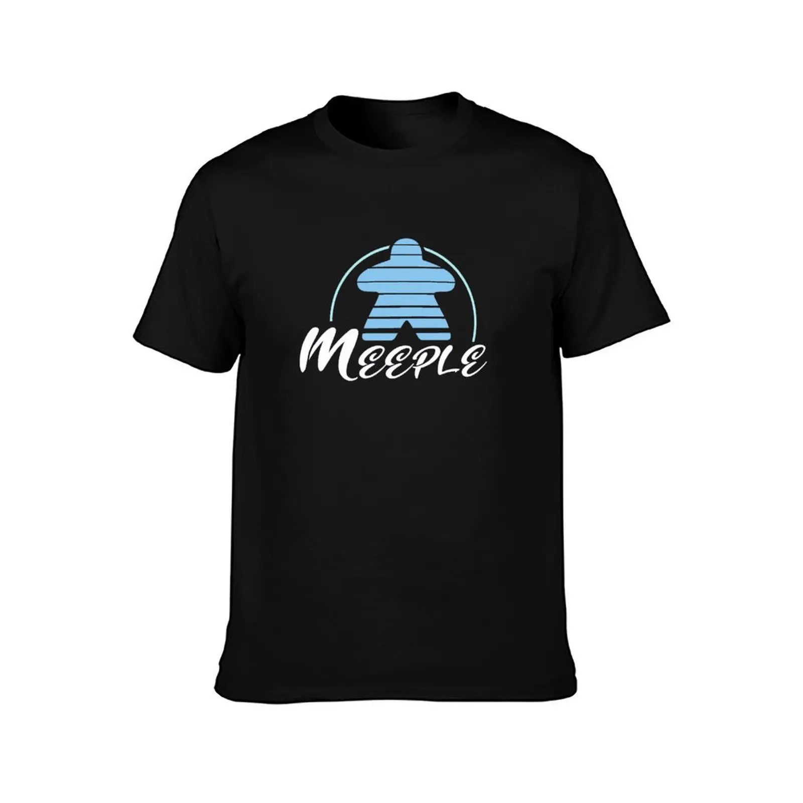 Meeple Castle T-Shirt Summer Casual Cotton Tee Oversized Streetwear Tops Vintage Graphic Print Loose Fit Short Sleeve