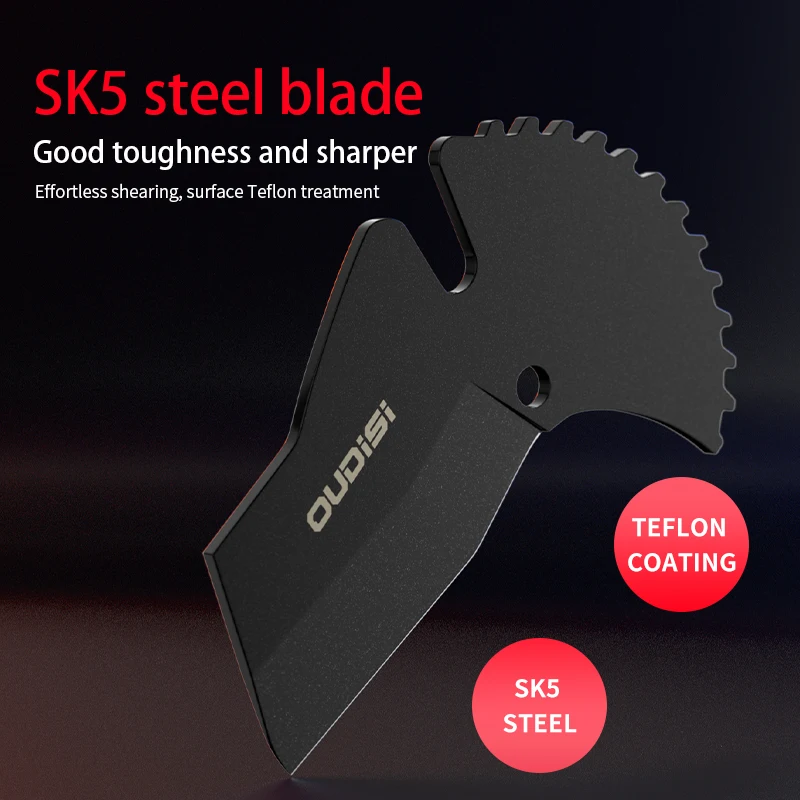 High Hardness Pipe Cutter 0-42mm Aluminum Alloy Body Ratchet Scissors Tube Cutter for PVC PPR PEX Plastic Hoses Plumbing Pipe view 4