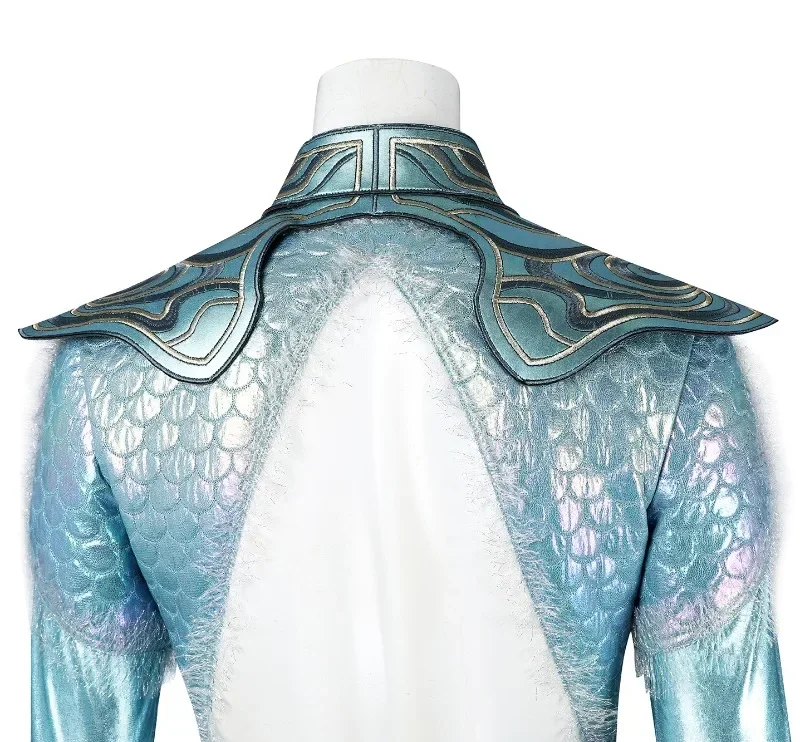 blue dress bg3 Baldur's Gate III Baldur s Gate 3 BG3 Shadowheart Wavemother's Robe Cosplay Costume Female / 3XL main image 0
