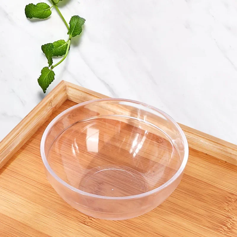 Filles transparent pour masque facial, 1 pièce, acrylique, huile essentielle, salon de beauté, maquillage, outils de soins de la peau