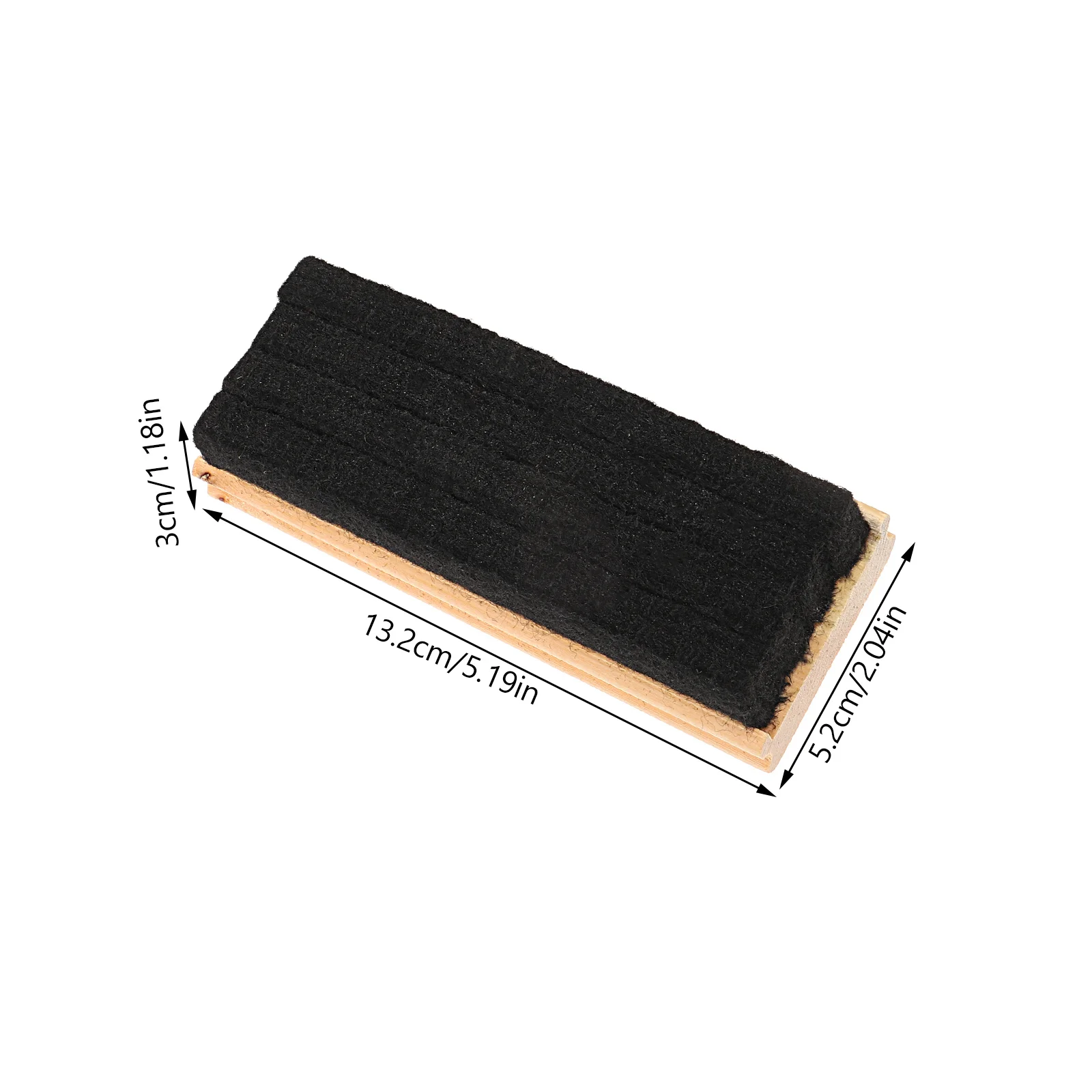 Mini Chalkboard Eraser, Whiteboard Eraser, Wood Felt Cleaner, Wipe Eraser, Dry Erase Board, Escola de limpeza, 5Pcs