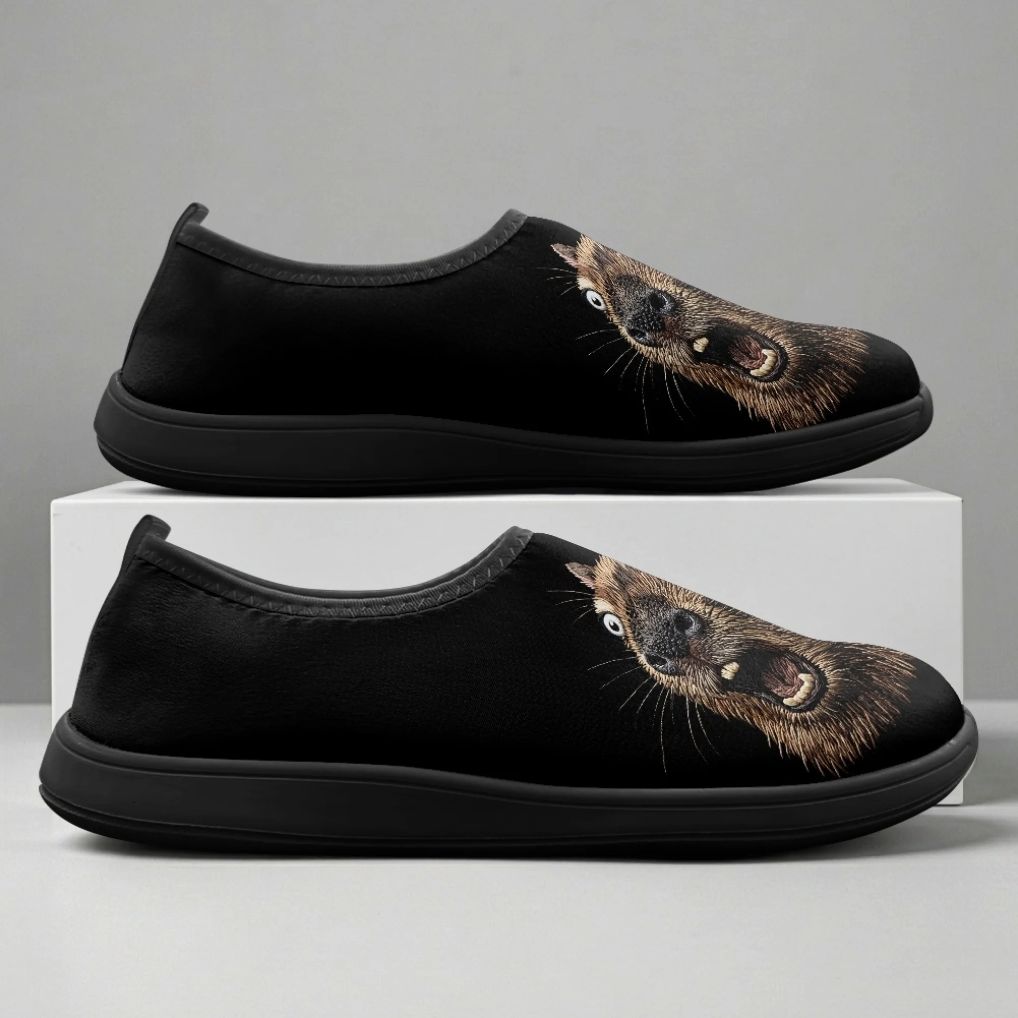 

XIXIRIMIDO Slip-on Wide-toed Shoes capybara Men's Breathable Mesh Shoes Womens Fashion Summer Sneakers Walking Shoes 36-46