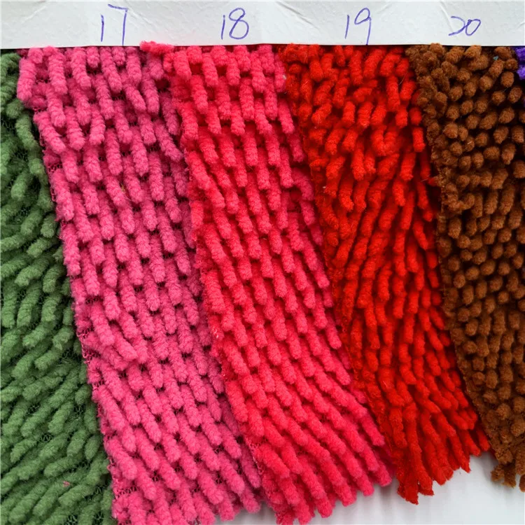 

1 ярд, 1 см, высокий фейерверк, бархатная швабра, бархатная ткань из синели, плюшевая игрушечная ткань