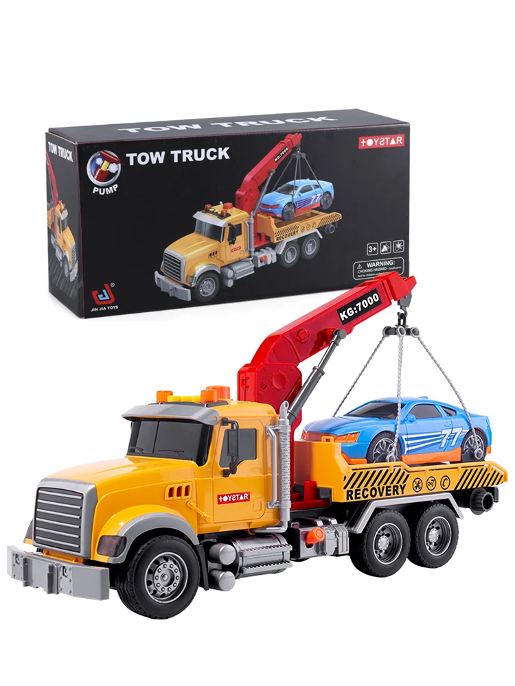 Boys Car Toy Engineering Tractor Vehicle Model Children With Sound and Light Cars 3 Years Education Toys For Kids Gifts