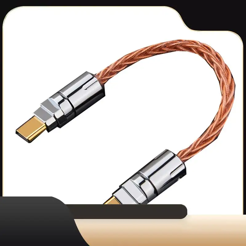 

OTG Cable Adapter Type-C To Type-C Cable Portable DAC Headphone Amplifier OTG Audio Adapter For Huawei/ Hifi-T44C