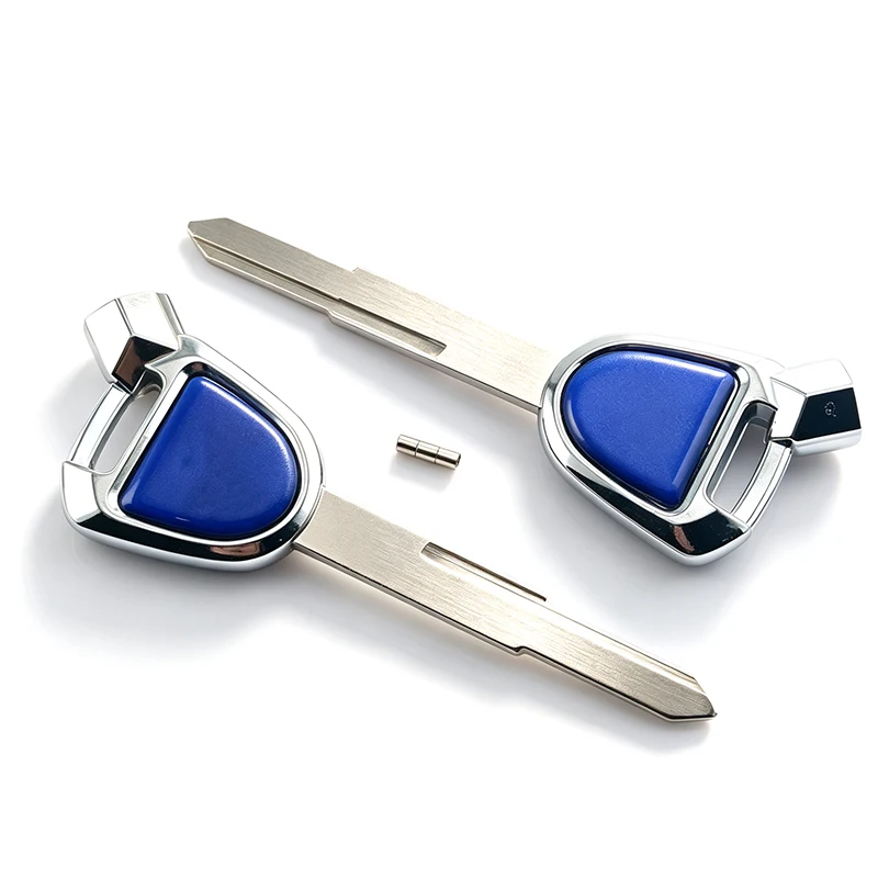 Zinc Alloy Motorcycle Key Blank for Honda PCX125 WH110 SCR100 150 LEAD125 AirBlade125 Anti-Theft Magnet Spare Key