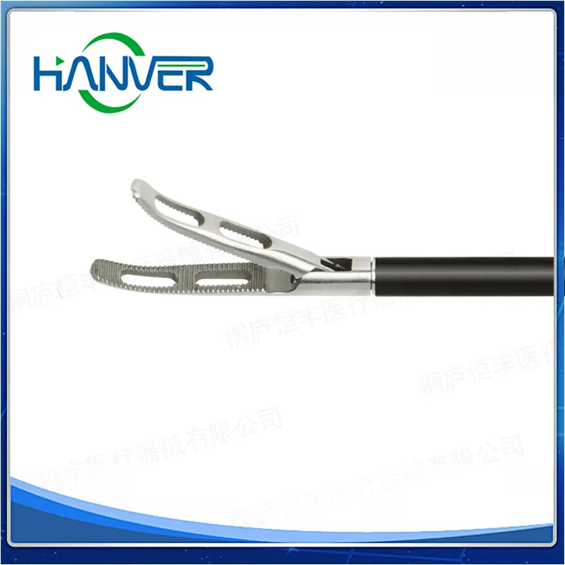 Good Quality, Laparoscopic Surgical Instruments, Medical 5mm Fine Tooth Two-hole Grippers