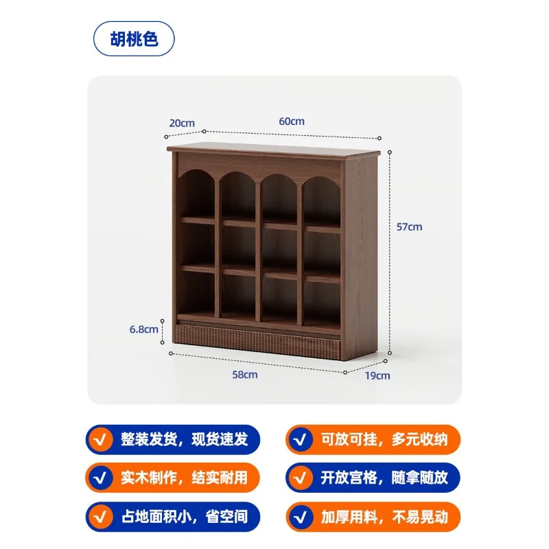 cup holder, table rack, wall-mounted coffee cup storage display rack, tea lattice rack, desktop.