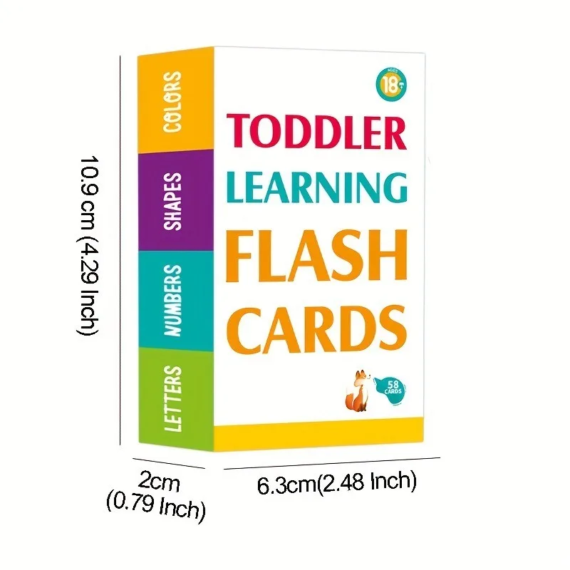 بطاقة الأبجدية للأطفال بعمر 2-4 سنوات، بطاقة التعليم المبكر، أرقام التعلم، شكل ألوان، الحيوانات، بطاقة معرفية باللغة الإنجليزية ABC #5