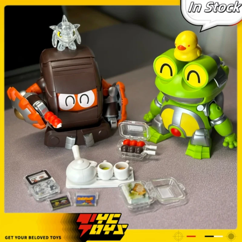 

In Stock Orange Cat Official B-Robo Kabutack Fifth Bullet Guagua Frog&Maruko Dragon First Edition Limited Edition Q Model Toys