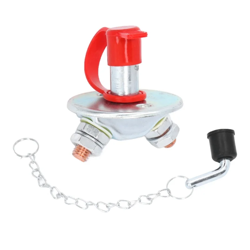 Battery Disconnect Switch 38mm Battery Cut Off Isolator Power Kill Switch For Vehicle Boat DC12-24V