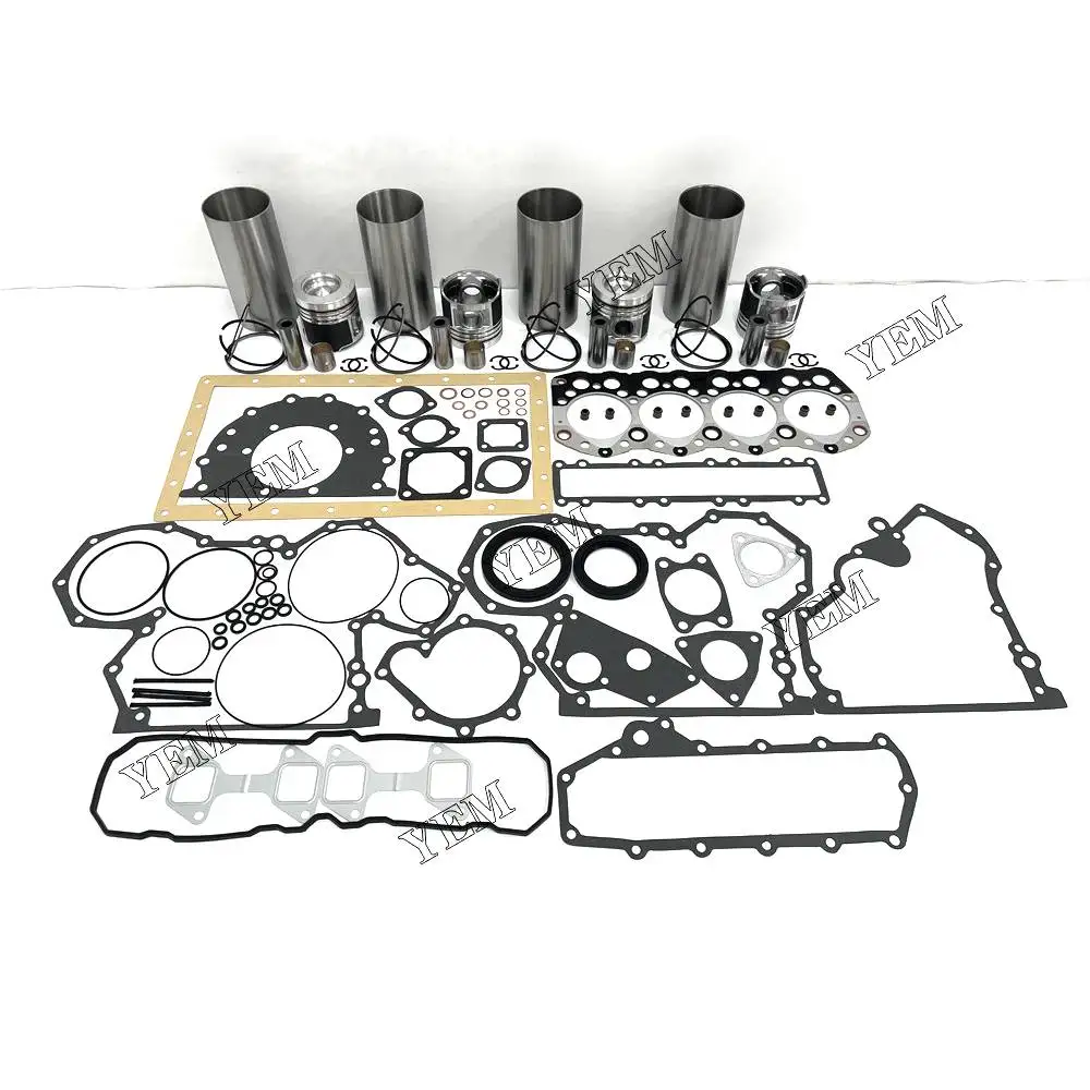 For Mitsubishi Engine Overhaul Kit With Piston Rings Liner Cylinder Gaskets S4S Engine spare parts