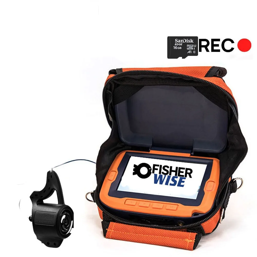 Novo 4.3 polegadas DVR gravador peixe câmera Video Fishing Camera Kit Fish Finder para Pesca Subaquática