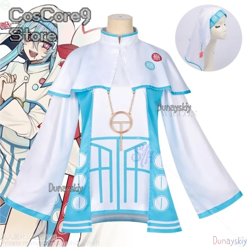 

Аниме-игровой проект Sekai Косплей Mikuuu T филоじる Amerika 코스프레 Униформа монахини и сестры Платье Лолита Идол Vtuber Сценическая форма Хэллоуин Вечеринка