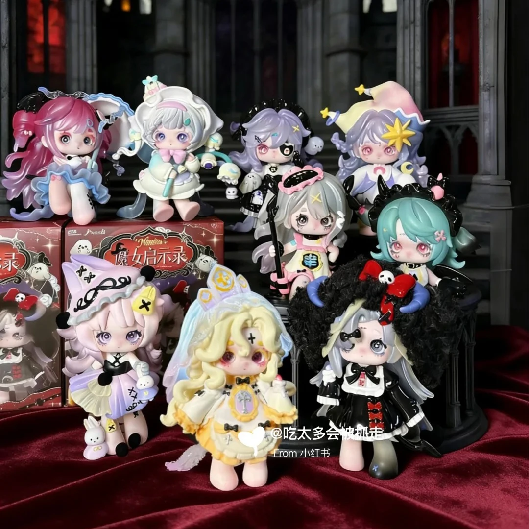 

Genuine Ninita Witch Revelation Series Blind Box Cute Collection Desktop Ornament Fashion Trend Surprise Box Gift