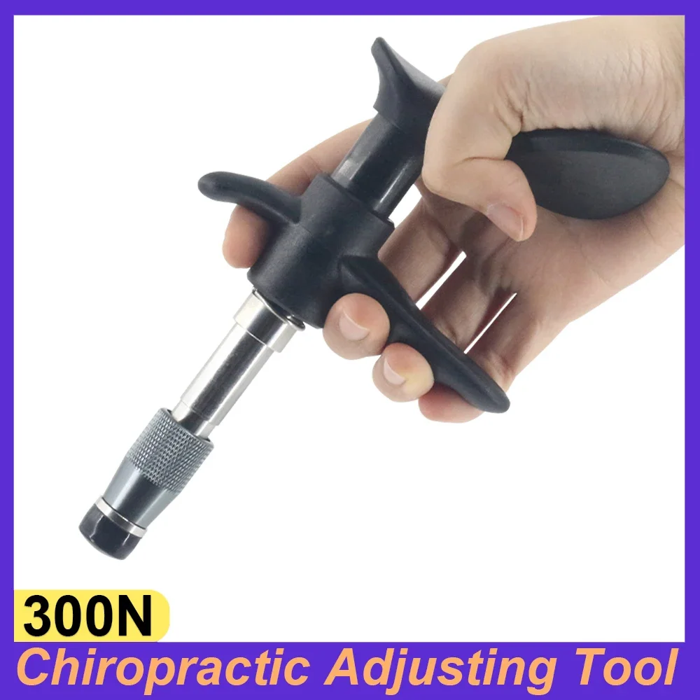 300N Manual Chiropractic Adjusting Tool Home Use Activation Therapy Spine Correction Physical Device Body Fatigue Relax Massager