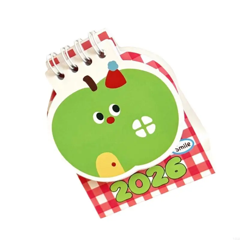 

Y5LB Miniature 2026 Calendar Featuring New Year Horse IllusPermanent Paper Craft Deck