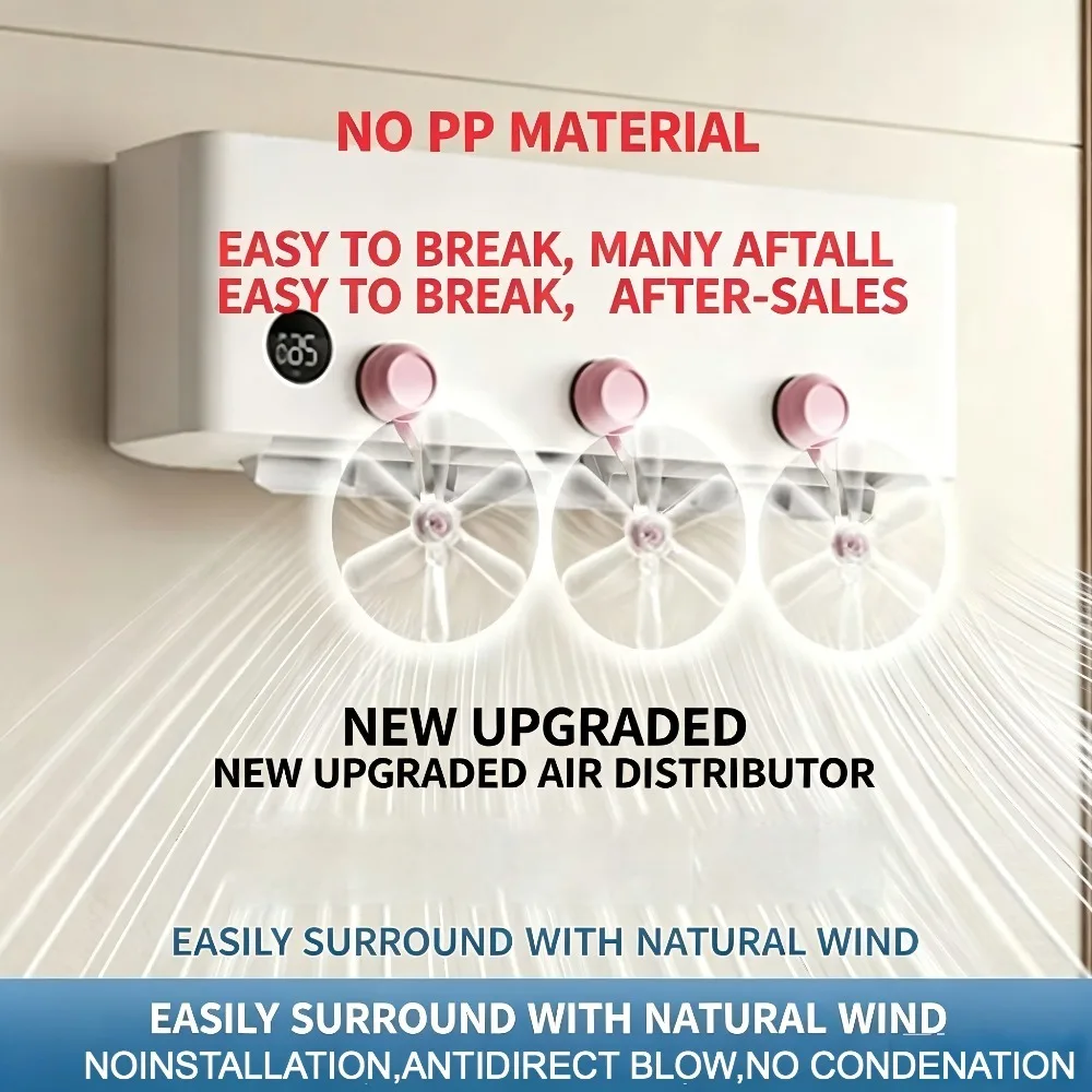 Anti Direct Blow Air Conditioner Baffle - Universal AC Wind Guide Split Aircon Flow Redirector