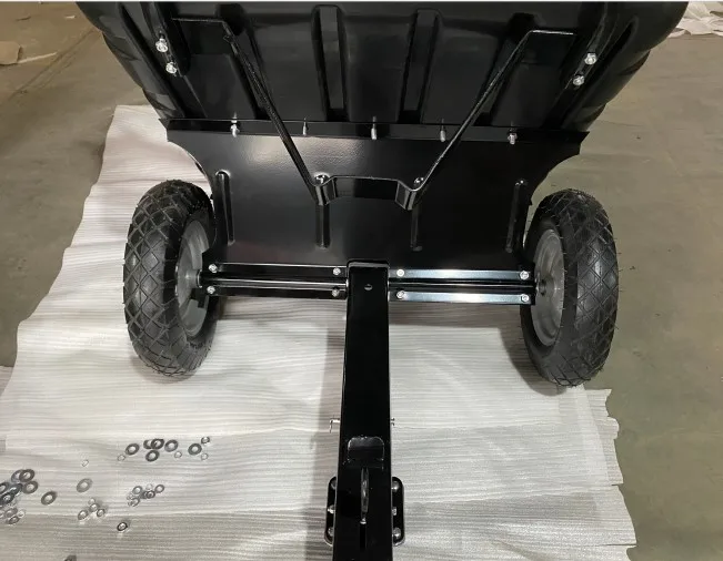 ATV-Anhänger, Gartentransport, Abschleppwagen, Kippschlepper, Quad-Bauernhof, Pferde, robuster Traktor, Muldenkipper, Wagen