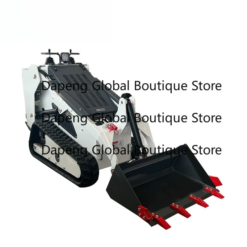 Loader Crawler Di-esel Standing Driving Mini Narrow Body Skid Steer Loader Agricultural Construction Machinery