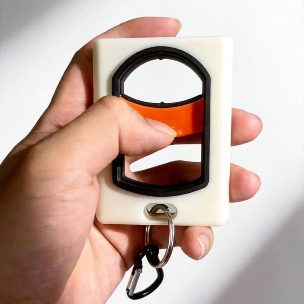 Portable Cable Tie Storage Device Fluorescent Hanging Rack Utility Tool Accessory For Construction Worksite Use