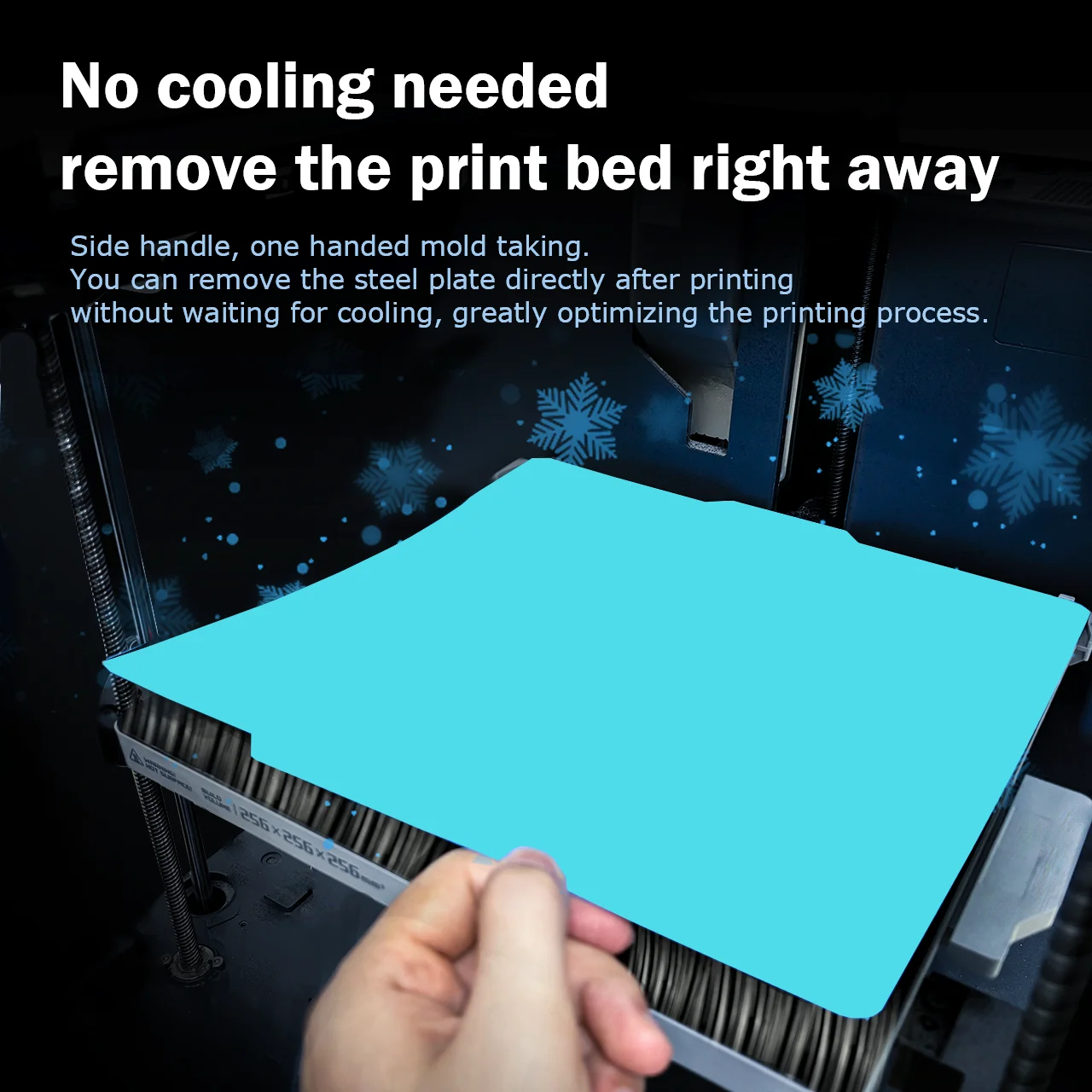 Glacier Cold Build Plate For E - 3D Printing Elegoo ulasan dan harga