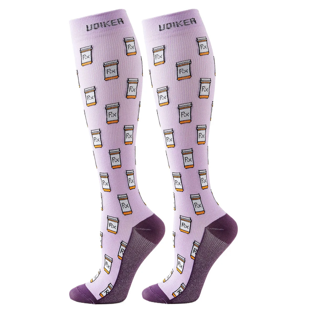 الرجال النساء ركوب الدراجات الجري اليوغا الرياضة جوارب ضغط رياضي كرة القدم كرة السلة الرجبي المشي لمسافات طويلة التنس سكيت