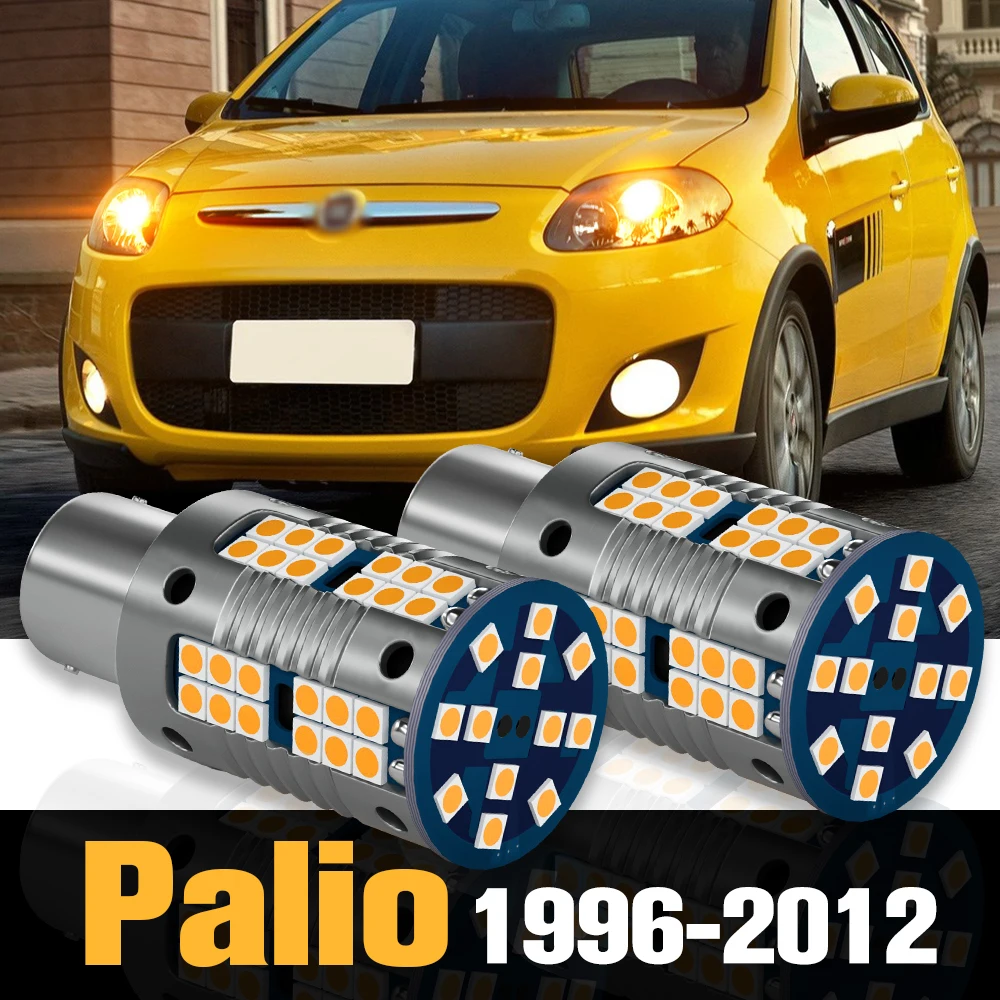 

2pcs Canbus LED Turn Signal Light Lamp Accessories For Fiat Palio 1996-2012 2002 2003 2004 2005 2006 2007 2008 2009 2010 2011