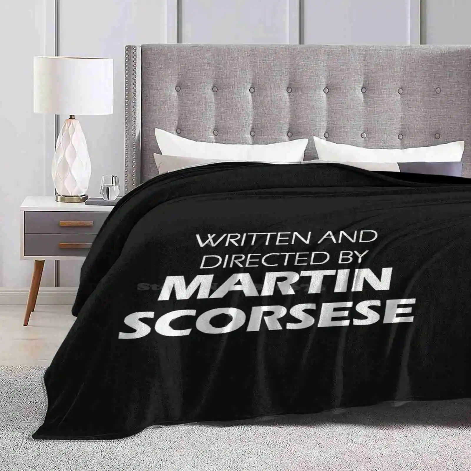 Written And Directed By Scorsese Low Price New Print Novelty Fashion Soft Warm Blanket Scorsese Casino Goodfellas Taxi Driver