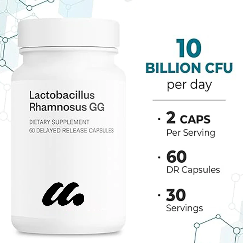 Lactobacillus - Digestion and Immunity - Microbial Health | Non GMO and Gluten -60 capsules