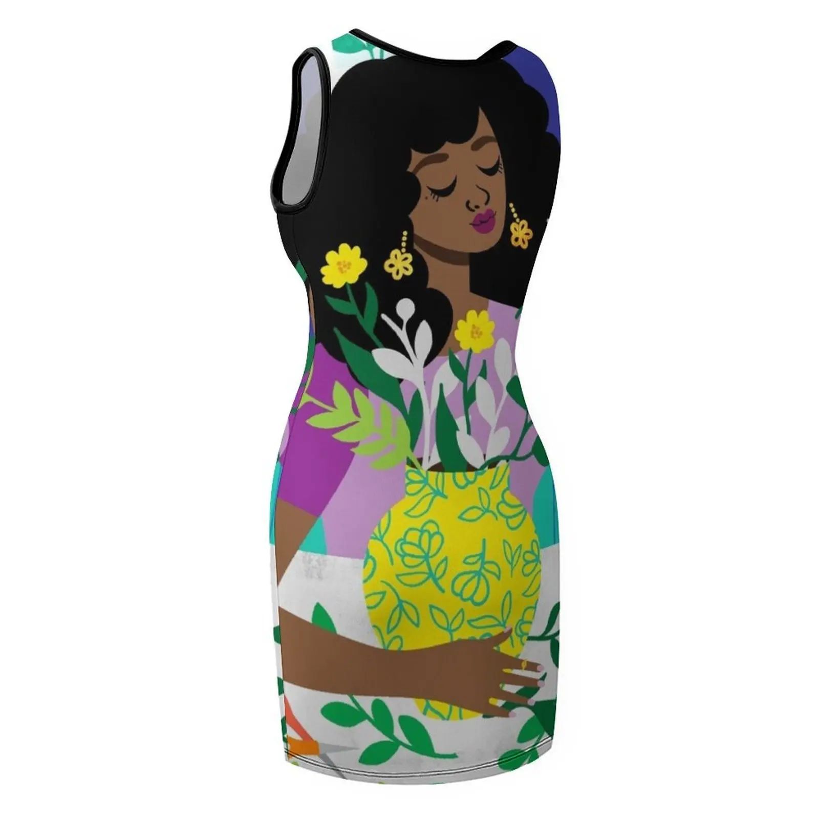 ชุดเดรสแขนกุดลายดอกไม้ ชุดเดรสฤดูร้อน 2025 ชุดเดรสผู้หญิงฤดูร้อน 2025 ชุดเดรสสำหรับงานพรอม ชุดเดรสฤดูร้อนสำหรับผู้หญิง