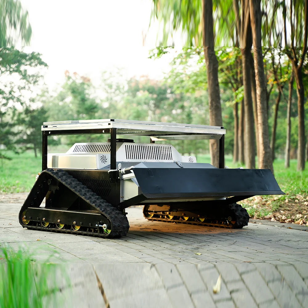 Venda quente de alta qualidade inteligente cortador de grama radar motor híbrido elétrico pode ser instalado com gps com rtk
