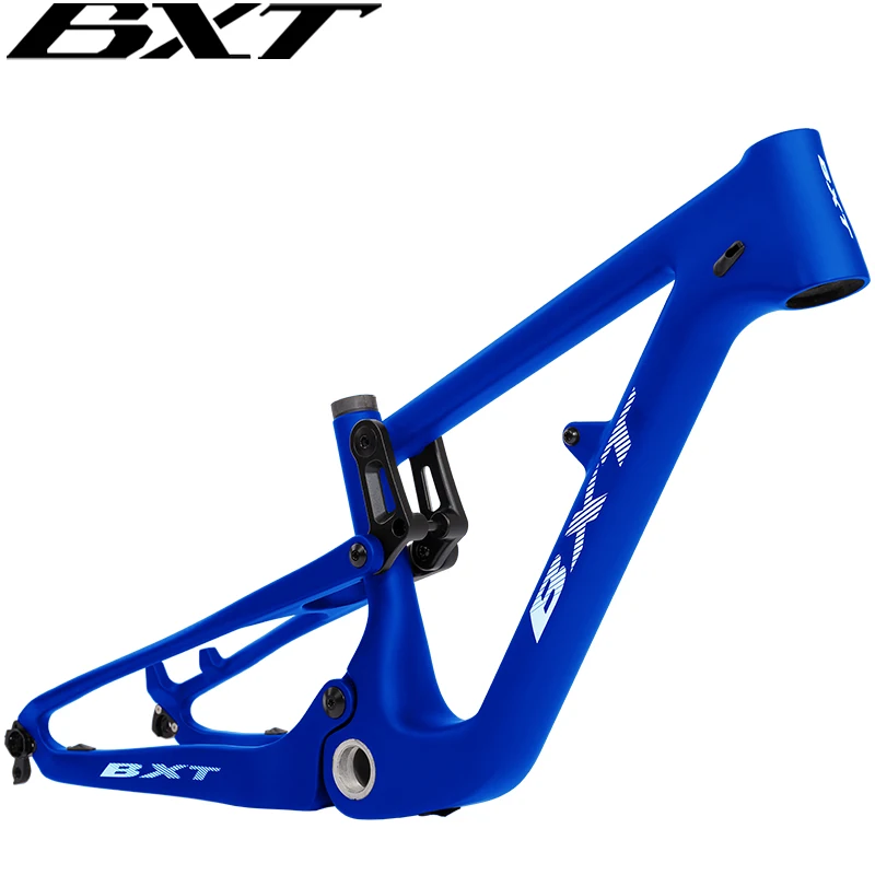 

Teenager 20er Full Suspension Carbon Frame Suitable 120-135cm Height Child Carbon Mountain Bike Frame Travel 80mm Suspension MTB