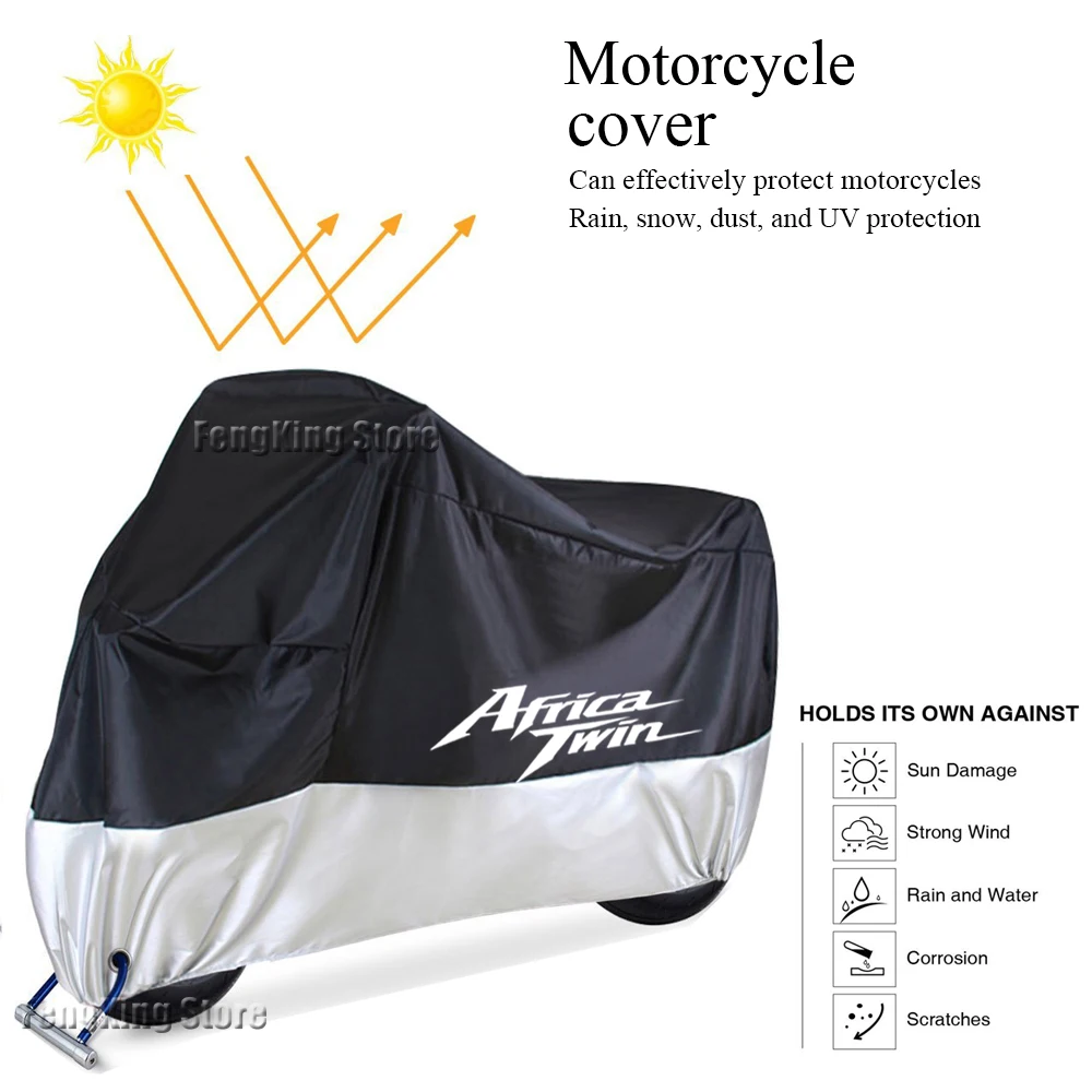 For Honda CRF1100L CRF 1100 L Africa Twin Adventure Sports 2020-2022 Motorcycle Cover Outdoor Rain Dustproof UV Protector Covers