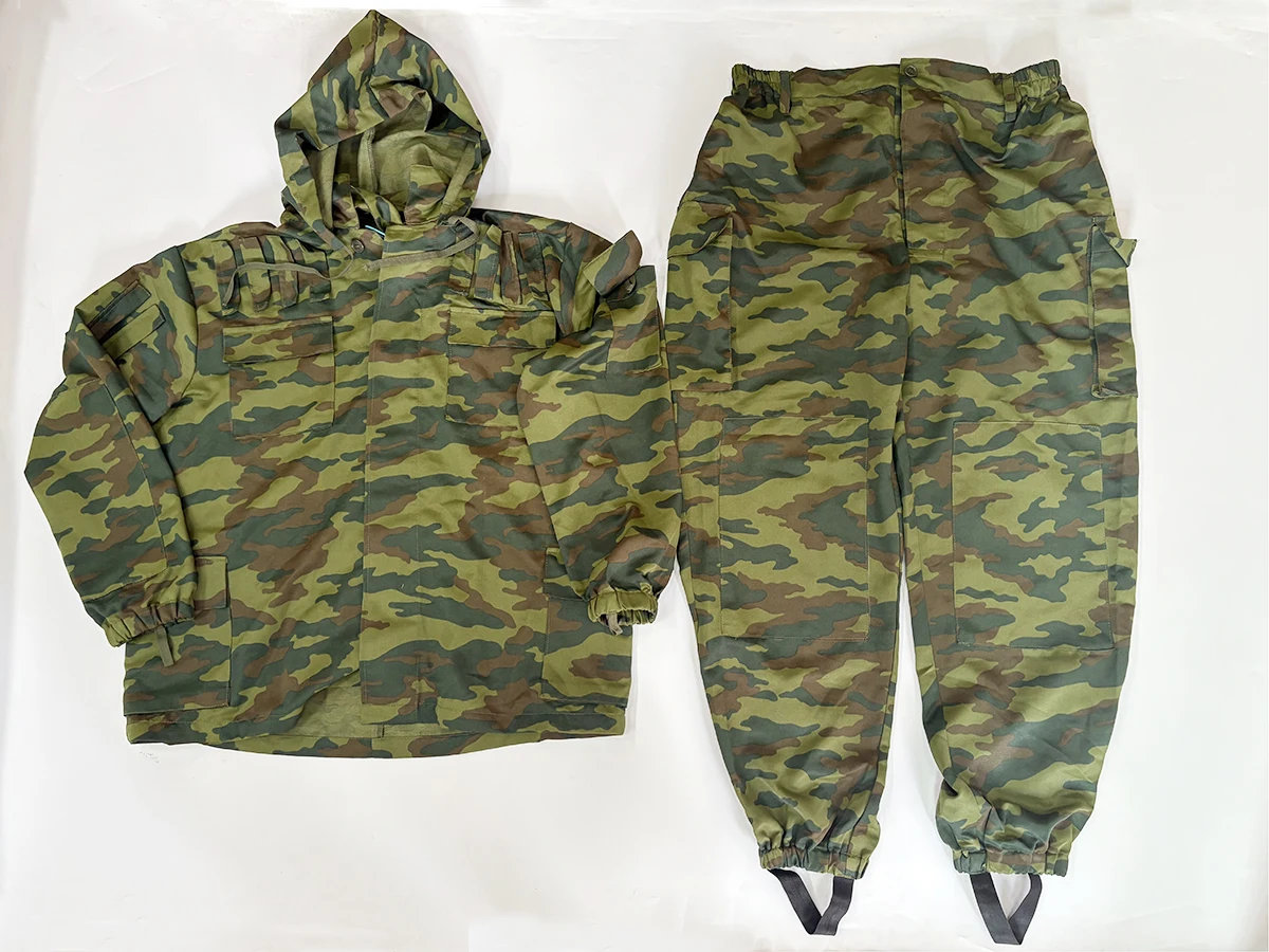 Russian original spot cross striped camouflage combat suit, Russian special 97flora Russian cover, Gru loves to use