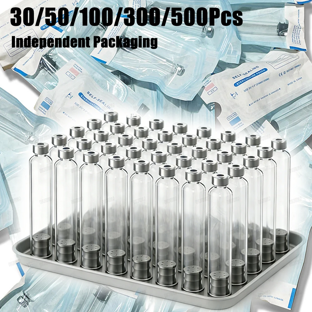 

30/50/500Pcs Sterile Independent Packaging Medical Cartridges Cassette Bottle 3ml Disposable Medical Injection Sleeve In Bulk