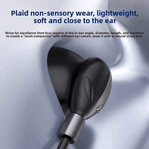 Imagen 2 del producto Auriculares con cable tipo C para Samsung Galaxy S25 S24 S23 S22 21 Ultra Plus, intrauditivos de 3,5 MM, auriculares estéreo de graves HiFi para videojuegos