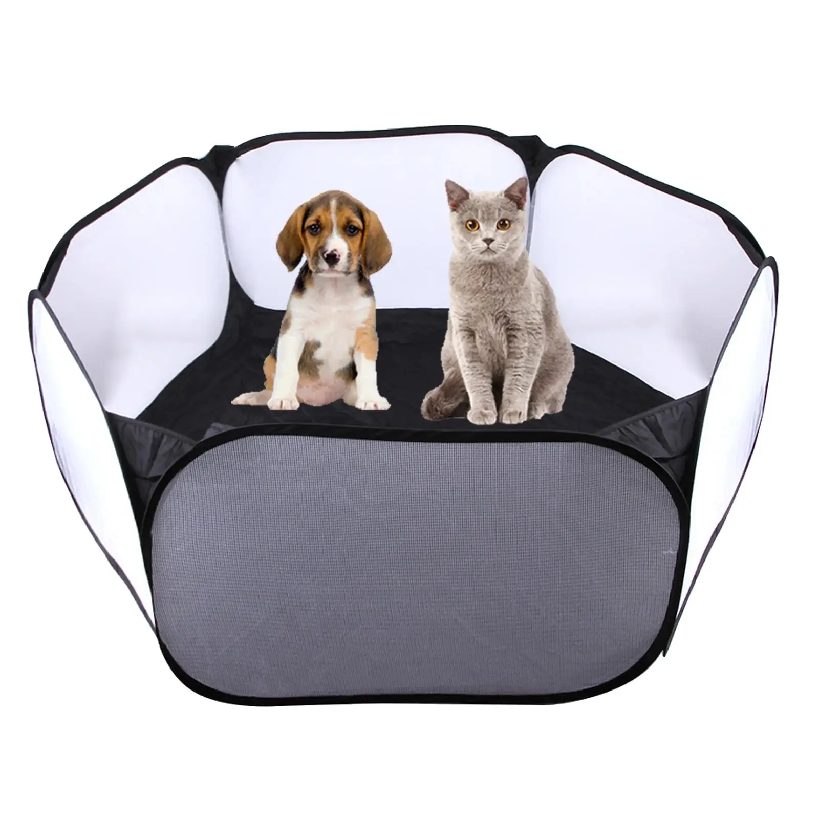 

Portable Animal Playpen Cage Tent Indoor Puppy Kennel Guinea Pig Yard