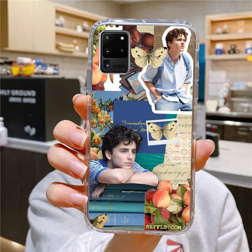 Call Me by Your Name Phone Case For Samsung Galaxy A52 A12 A51 S21 Edge S22ULTRA S23 S20LITE Plus ultra Transparent Cover