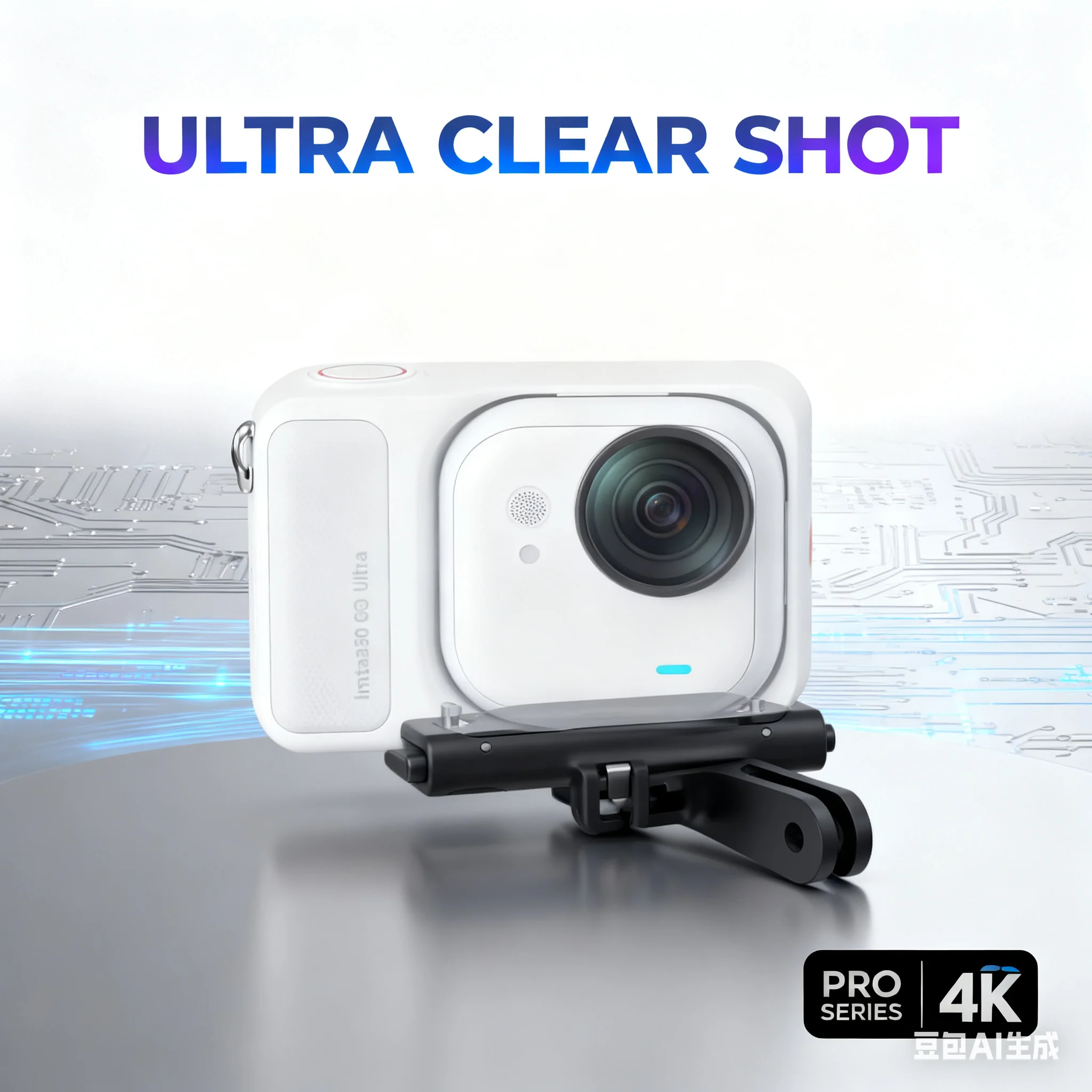 

Быстроразъемное крепление для Insta360 GO Ultra — оригинальный адаптер с магнитным замком и 2 зубцами