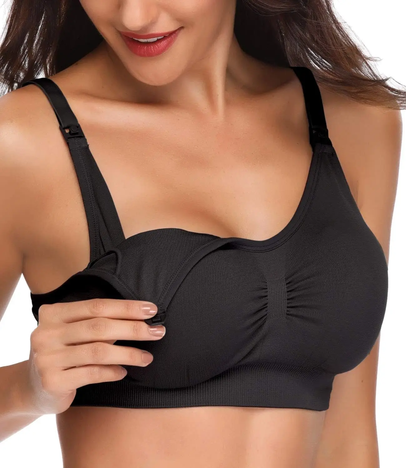 1-3pcs Breastfeeding Bras Maternity Nursing Bra for Feeding Nursing Underwear Clothes for Pregnant Women Wirefree Breathable Bra